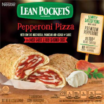 Lean Pocket Pepperoni Pizza, 9 oz