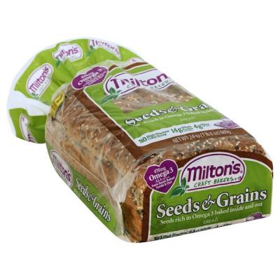 Milton’s Seeds & Grains Craft Bread, 24 oz