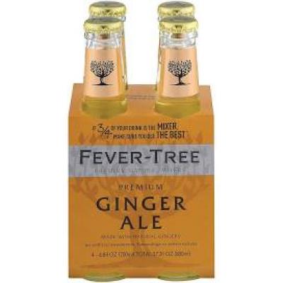 Fever Tree Premium Ginger Ake, 4 ct