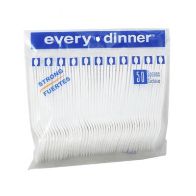 Every Dinner Plastic Spoons, 50 ct