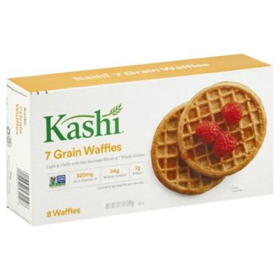 Kashi 7 Grain Breakfast Waffles, 8 ct