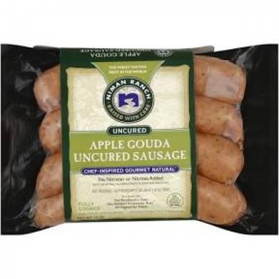 Niman Ranch Apple Gouda Uncured Sausage, 12 oz