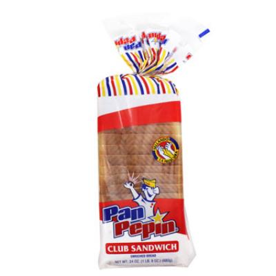 Pan Pepín Club Sándwich, 24 oz