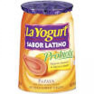 La Yogurt Sabor Latino Blended Lowfat Yogurt Papaya, 6 oz