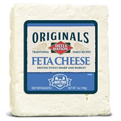 Dietz & Watson Originals Feta Cheese Block, 7 oz