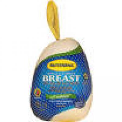 Butterball Whole Young Turkey Breast with Rib Meat, precio por libra