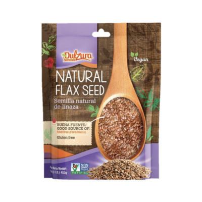 Dulzura Borincana Natural Flax Seed, 16 oz 