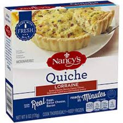 Nancy’s Quiche Lorraine, 6 oz