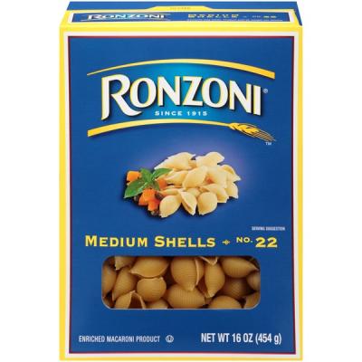 Ronzoni Medium Shells, 16 oz