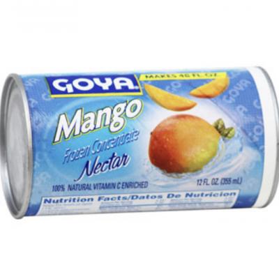 Goya Frozen Mango Nectar Concentrate, 12 fl oz