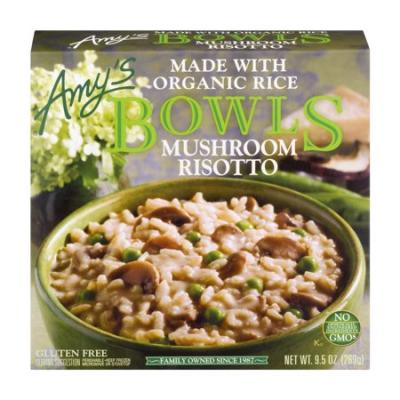 Amy’s Kitchen Mushroom Risotto Bowls, 8 oz