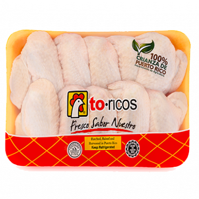 To-Ricos Alitas de Pollo / Chicken Wings, según indicado 