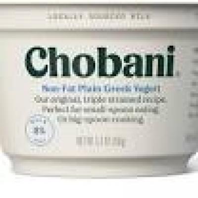 Chobani - Greek Yogurt - Non-Fat Plain Blended, 5.3 oz