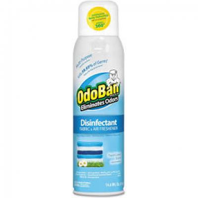 OdoBan Fresh Linen Scent Disinfectant, 14 oz