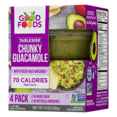 Good Foods Tableside Chunky Guacamole, 8 oz