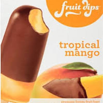 Fruit Dips Tropical Mango, 6 bars