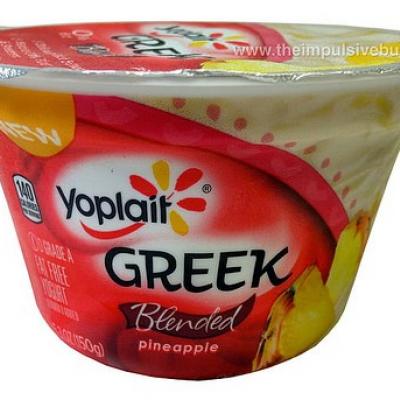 Yoplait - Greek Yogurt - Blended Pineapple, 5.30 oz