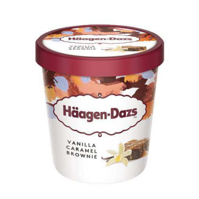 Haagen Dazs Vanilla Caramel Brownie, 1 pt