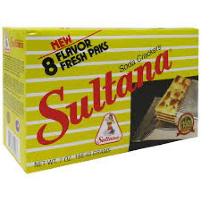 Galletas de Soda Sultana, 7 oz