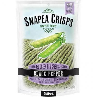 Calbee Snapea Black Pepper Crisps, 3.3 oz