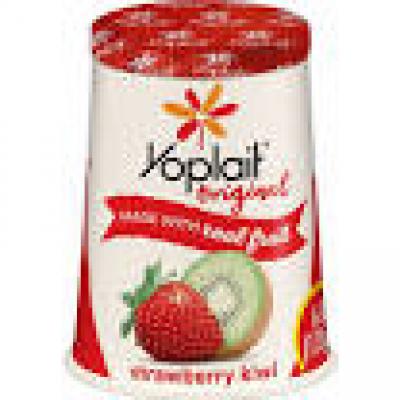 Yoplait Original Strawberry Kiwi Yogurt, 6 oz