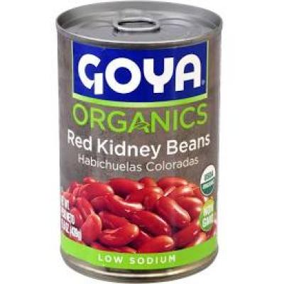 Goya Organics Red Kidney Beans, 15.5 oz