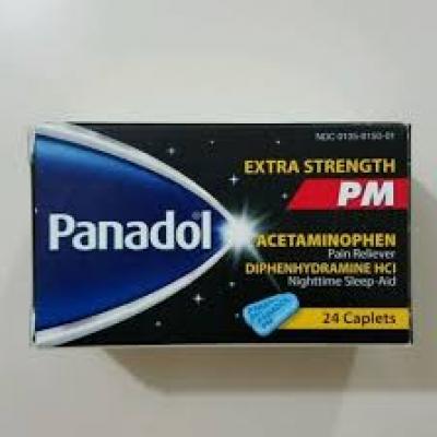 Panadol Extra Strength PM, 24 caplets