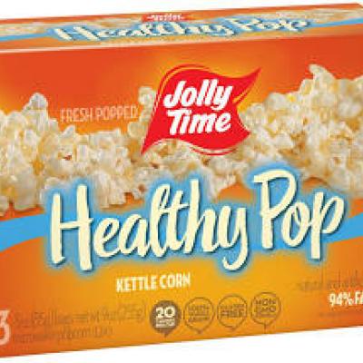 Jolly Time 100 Calorie Healthy Pop Kettle Corn, 4 ct