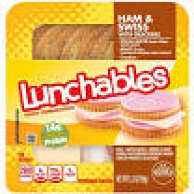 Oscar Mayer Lunchables Ham & Swiss with Crackers 3.2 oz