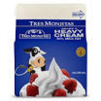 Tres Monjitas Heavy Cream, 8 oz