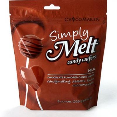 ChocoMaker Inc. Simply Melt Milk Chocolate Flavored Cups, 8 Ounce