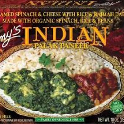 Amy’s Kitchen Indian Palak Paneer, 10 oz