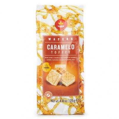 Vieira Caramelo Toffee Wafers, 4.41 oz