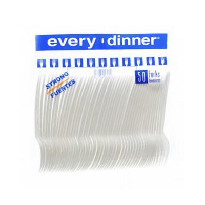 Every Dinner Plastic Forks, 50 ct