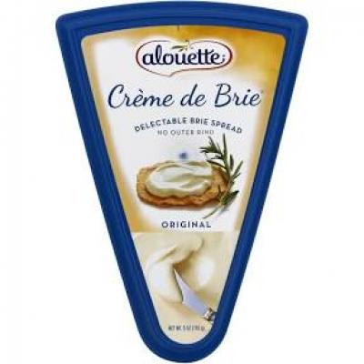 Alouette Creme De Brie Original Spreadable Cheese, 5 oz