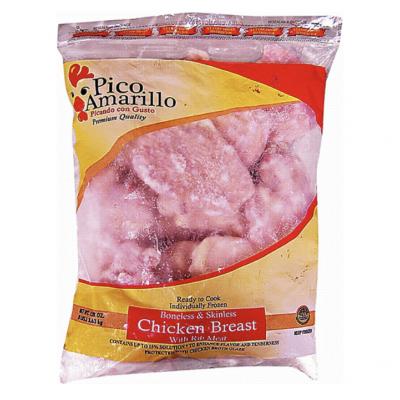 Pico Amarillo Boneless Chicken Breast / Pechugas de Pollo Deshuesadas IQF, 2.5 lbs