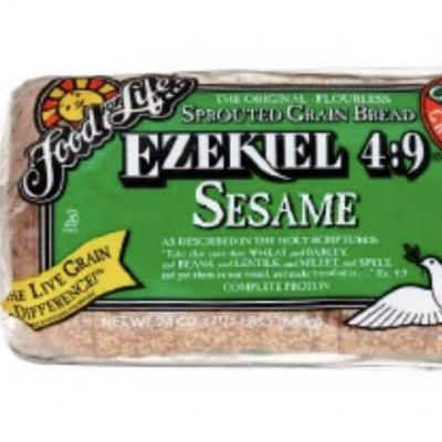 Ezekiel 4:9 Sesame Flourless Sprouted Grain Bread, 24 oz