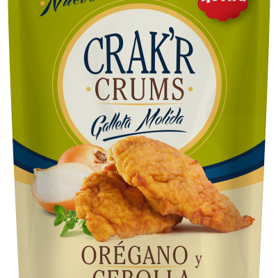 Rovira Crak’r Crums Oregano y Cebolla, 12 oz