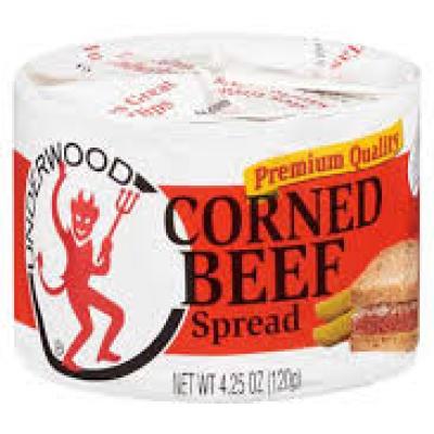 Underwood Corned Beef Spread, 4.25 oz