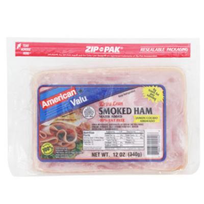 American Valu Smoked Ham, 12 oz