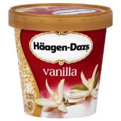 Haagen Dazs Vanilla Ice Cream, 1 quart