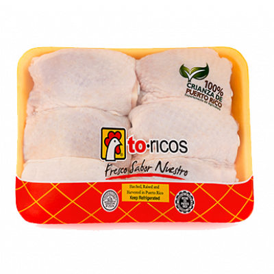 To-Ricos Caderas de Pollo / Thighs, precio por libra