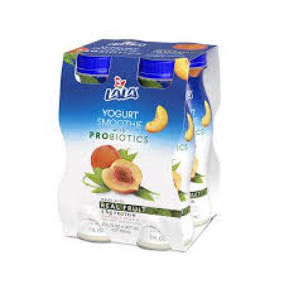 LaLa Peach Drinkable Yogurt, 4 pk, 7oz