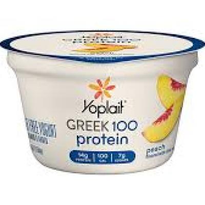 Yoplait - Greek 100 Calories Peach Yogurt, 5.30 oz