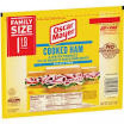 Oscar Mayer Ham Cooked, Family Size, 16 oz