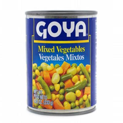 Goya Mixed Vegetables, 8.25 oz