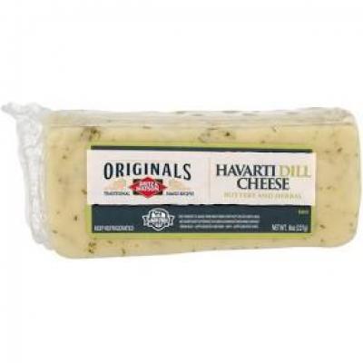 Dietz and Watson Originals Havarti Dill Cheese, 8 oz