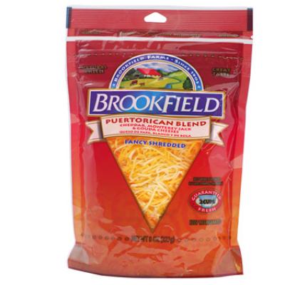 Brookfield Puerto Rican Blend Fancy Shredded Cheese, 8 oz 