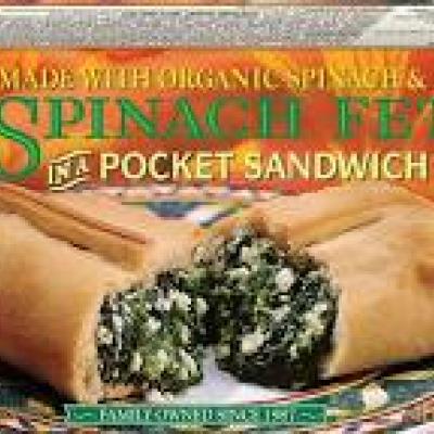 Amy’s Kitchen Spinach Feta Pocket Sandwich, 4.5 oz