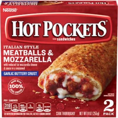 Hot Pockets Meatballs and Mozzarella, 9 oz